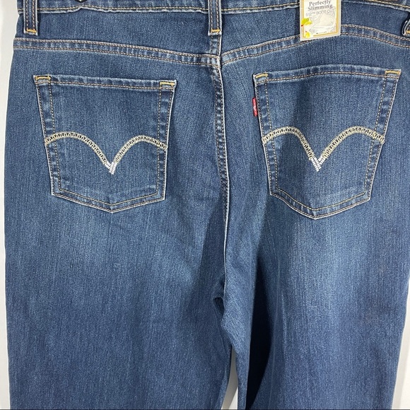 NWT Levi’s Perfectly Slimming 512 Bootcut Jeans Plus Size 16 - Picture 5 of 6